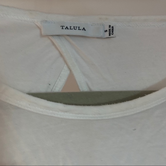 Aritzia | Open Back Crop Tee - Picture 3 of 3